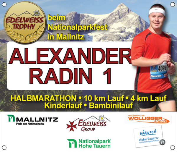 Startnummer Alexander Radin