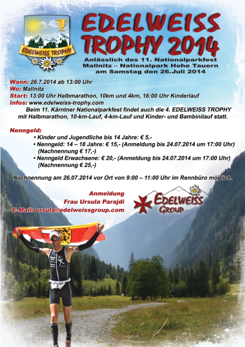 Plakat 4. Edelweiss Trophy 2014