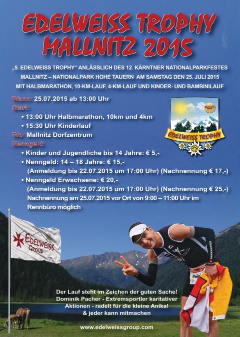Plakat 5. Edelweiss Trophy 2015
